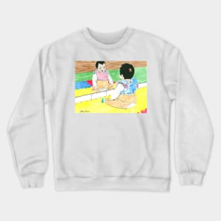 Daily Doodle 32 - Children - Hannah Crewneck Sweatshirt